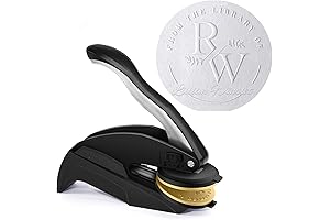 Embosser Personalized: Custom Embosser Library, Letter 1