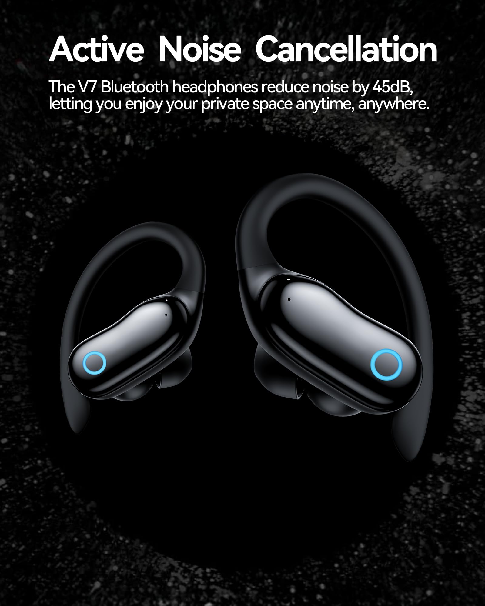 Active Noise Cancelling Ear Buds Wireless 96hrs Playback - Dettaglio