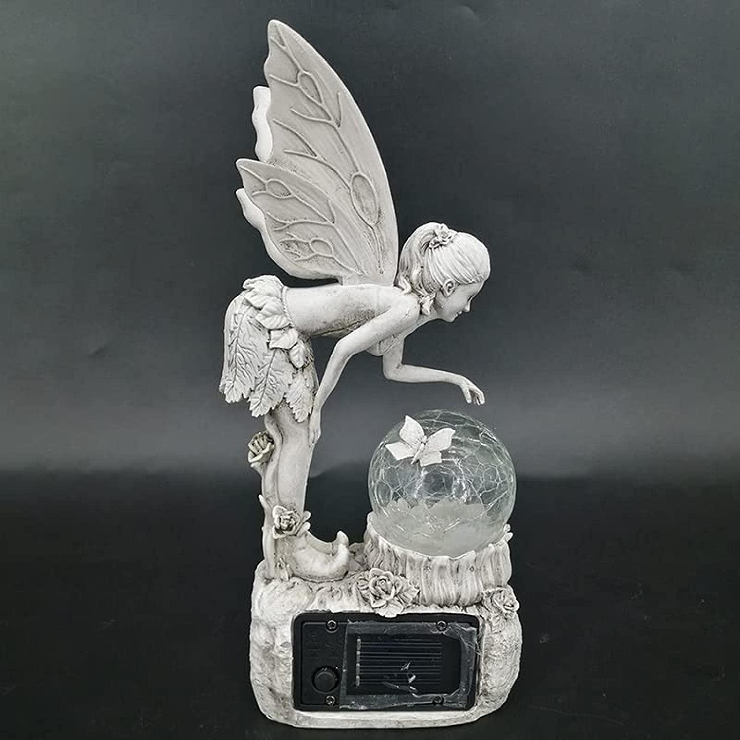 天使の置物ランプ フランスから届いたアンティークのエンジェルの照明