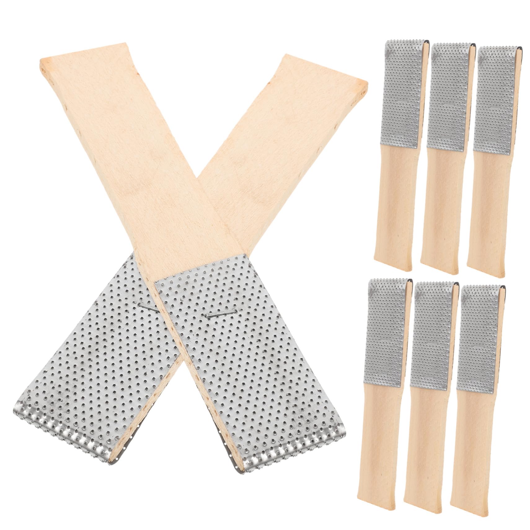 FELTECHELECTR 8Pcs Tire Repair File Tool for Bike Inner Tube Durable Efficient Puncture Fixing Ergonomic Design for for Motorcycle Bicycle