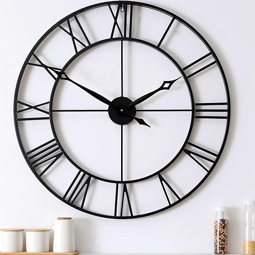 CLXEAST 30 Inch Large Wall Clock
