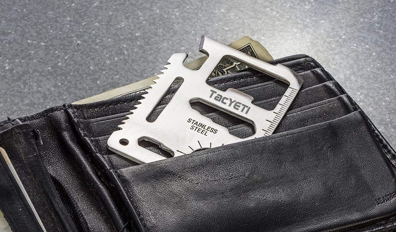11 Functions In 1 Multifunction Tool Pocket Saber Card Outdoor