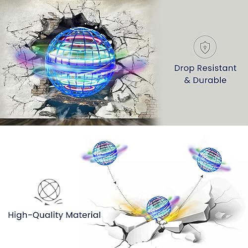 Vista 10 de Bola de orbe volador Galaxy Ball: Orbes cósmicos Boomerang Hover – Fly Orbi Pro Galactic Fidget Spinner – Mini Orbe Flotante Drone Toy 2025