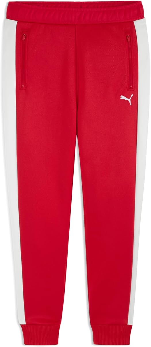 Boys' T7 Foundations Classic Track Jogger, Pull on Pant, Drawcord Closure