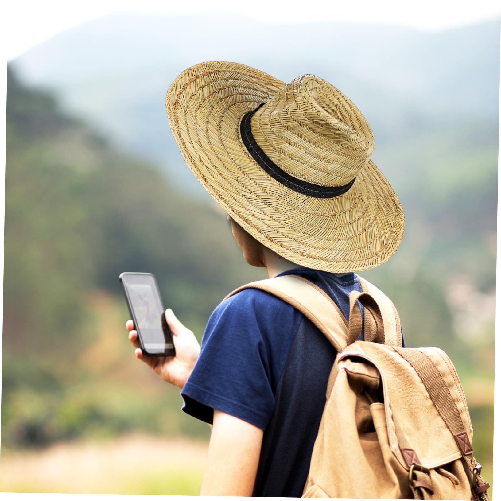 Beaupretty Cappello per Visiera Larga UV Accessorio per attività e Vacanze