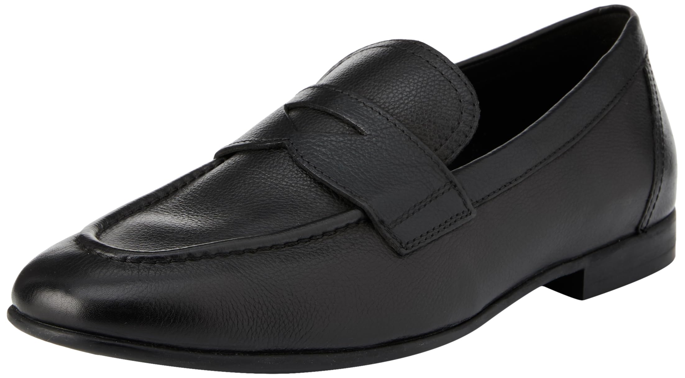 Geox Mens U Sapienza Loafers, Black, 10 UK