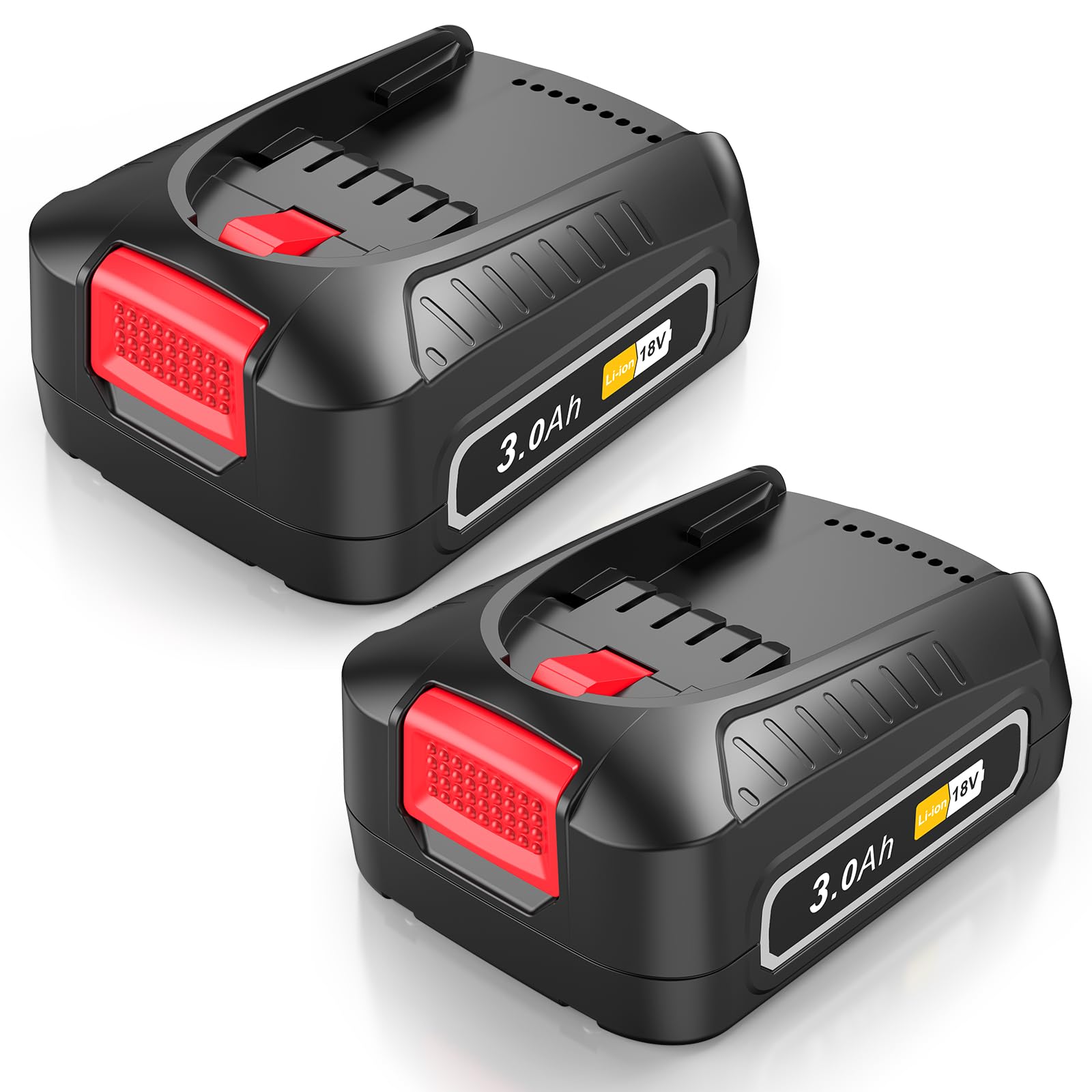 2 Packs de baterías PBA1830 para Bosch, batería de Iones de Litio para Herramientas eléctricas Bosch de 18 V y 3 Ah, batería Gardena de 18 V para Herramientas domésticas y de jardín