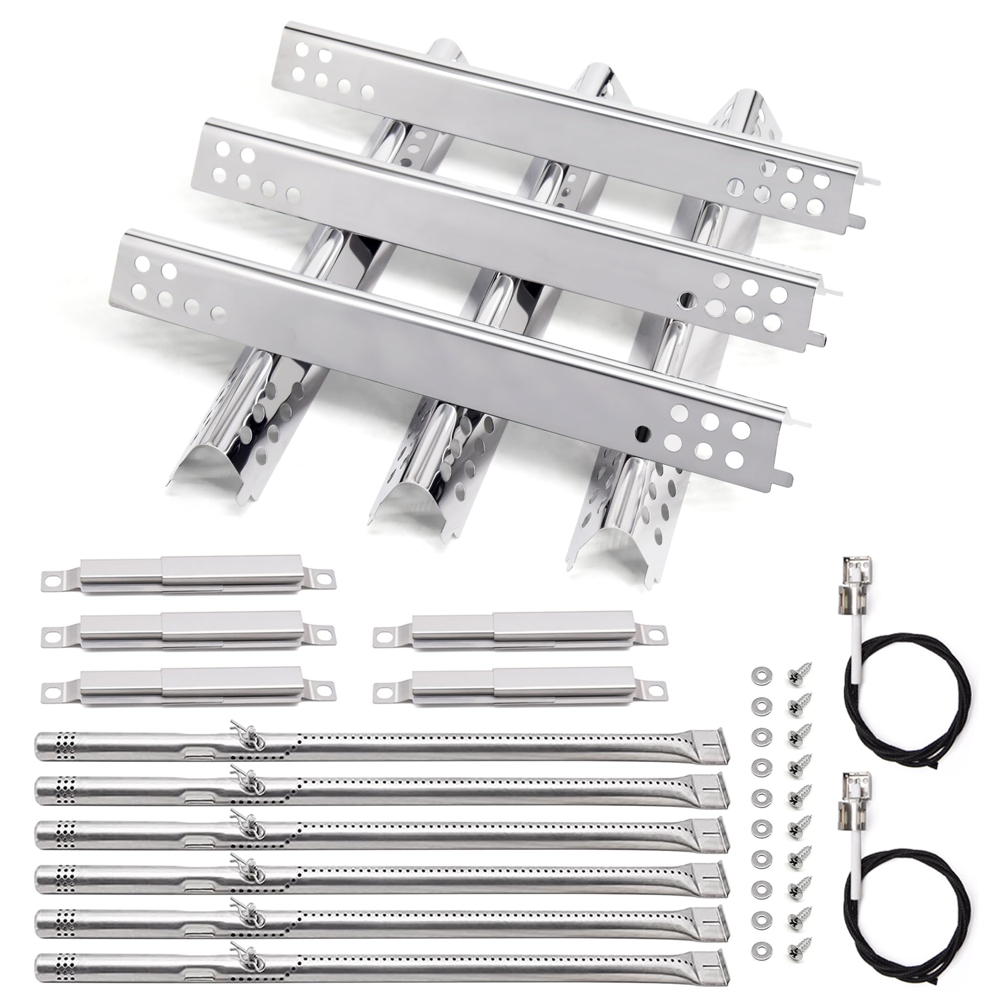 Hipoilk Grill Replacement Parts for Charbroil Performance 6 Burner 463244819, 463276517, 5 Burner 463275517, 463243518, 4 Burner 463347017, 463377319,
