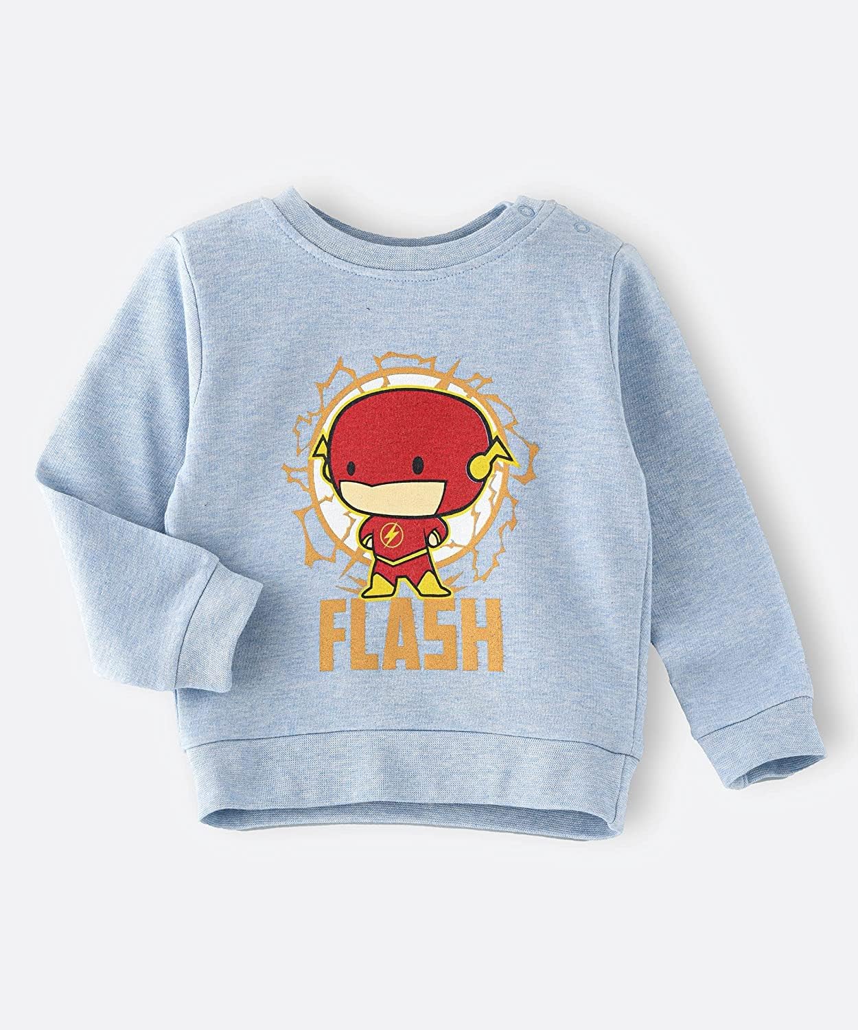 Warner BrothersFlash Sweatshirt for Infant Boys - Blue, 12-18months