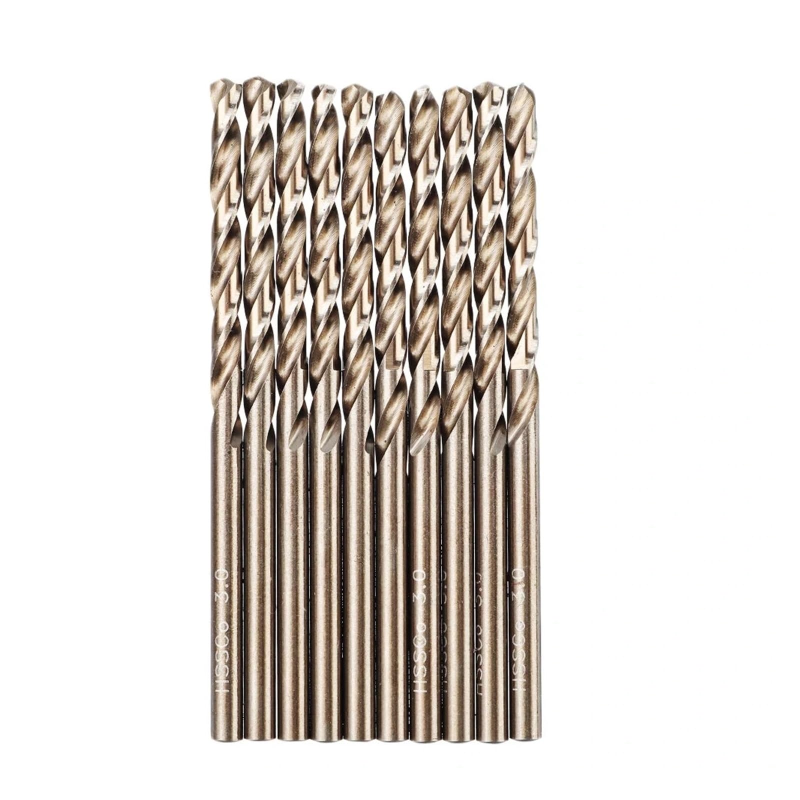 Juego de brocas cobalto M35 99 piezas, helicoidales longitud HSS-Co 1,5-10 mm