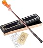 Harry Potter Wand, Fireball Wand, Magic Wand, Cosplay Prop, Resin Magic School-Style Wand, Spell, Magic, with Storage Box, Halloween, Festival, School, Birthday Party, Birthday Present
