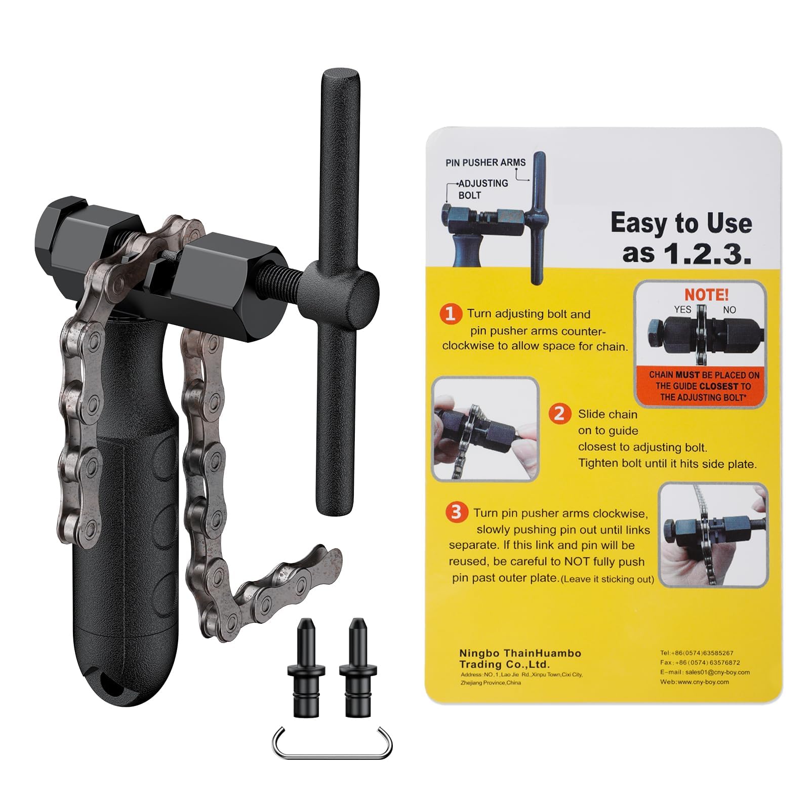 Pawfly Outil Coupe Chaîne Vélo Coupe Chaîne Bicyclette Kit Outils