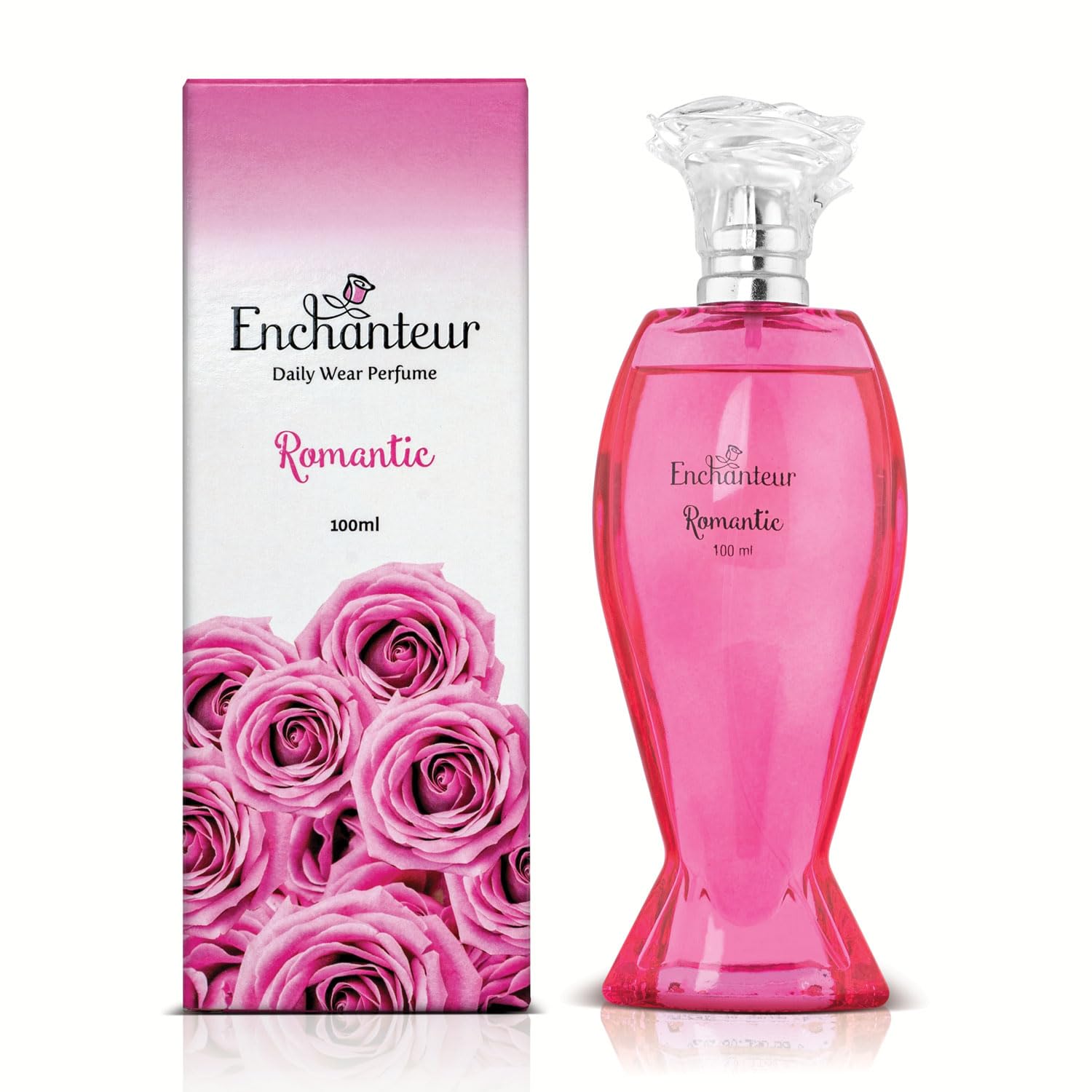 Enchanteur Romantic Jasmine Liquid Perfume For Women, 100Ml