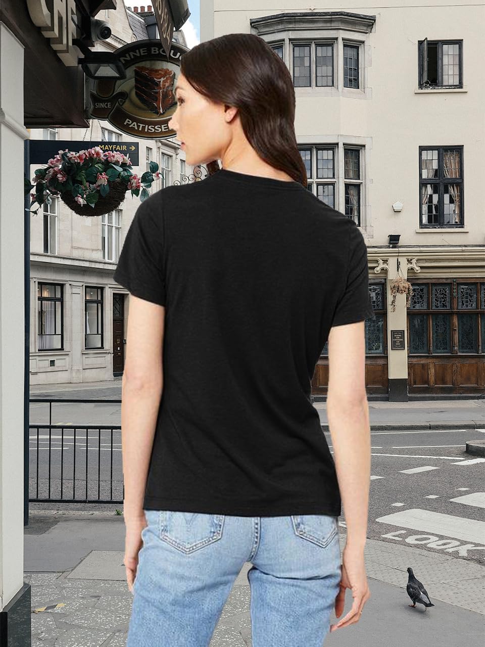 Western Country Shirt for Women Cowgirl Cartoon Boots V Neck Short Sleeve Tops Vintage Cowboy Graphic Tees - Image 4