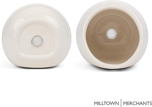 Miniatura 10 de Milltown Merchants Macetas de pared para suculentas, jarrones de pared, de cerámica negra, macetas para suculentas, jarrones colgantes para pared de