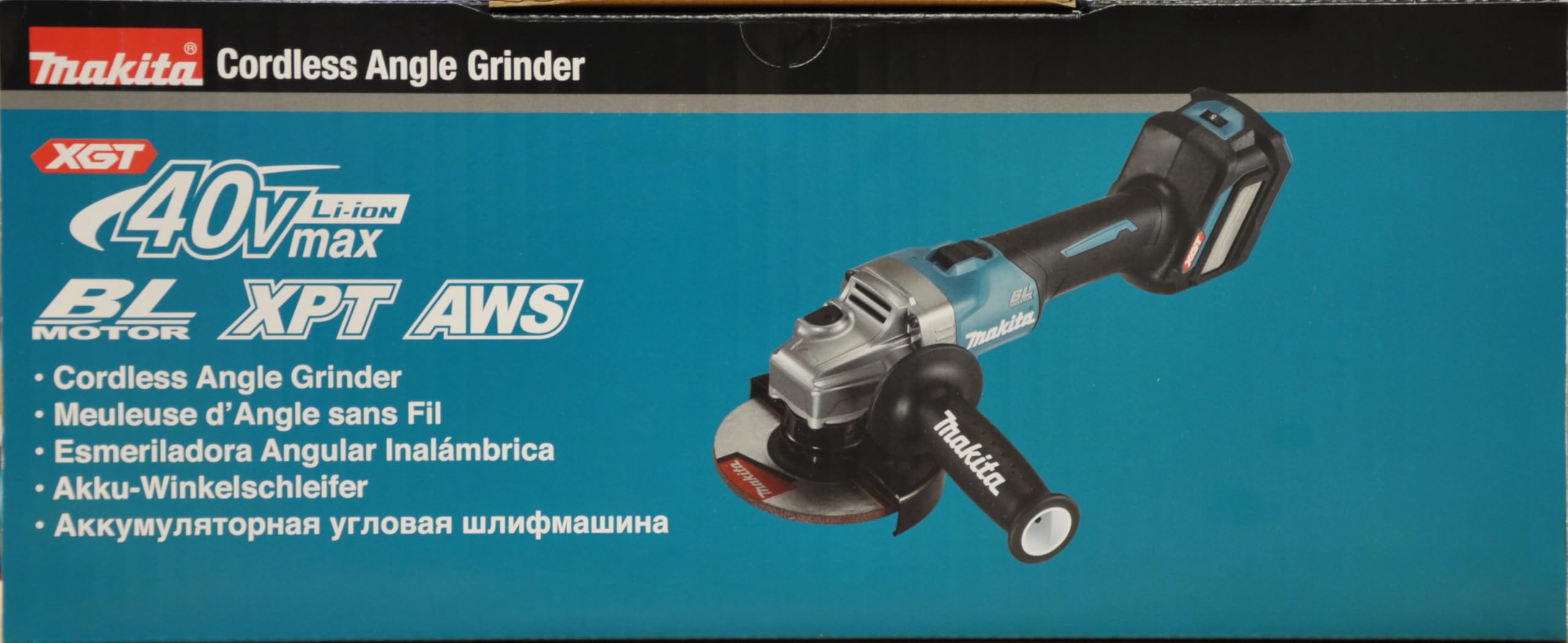 Makita GA023GZ - Smerigliatrice angolare brushless, 40 V, 125MM