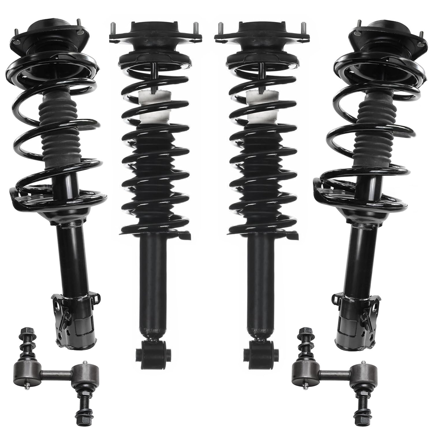 Detroit Axle - 6pc Struts Kit for 2010 2011 2012 Subaru Outback