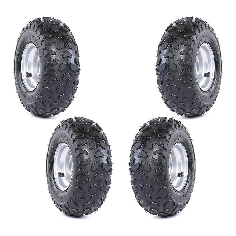 ﾀﾞｰｸGR/YL IR用 1970年S 10個入 14.0×9.35×33.0 Amazon.com: ZXTDR Set Of 4 ATV Go Kart Tires 145/70-6 With 6