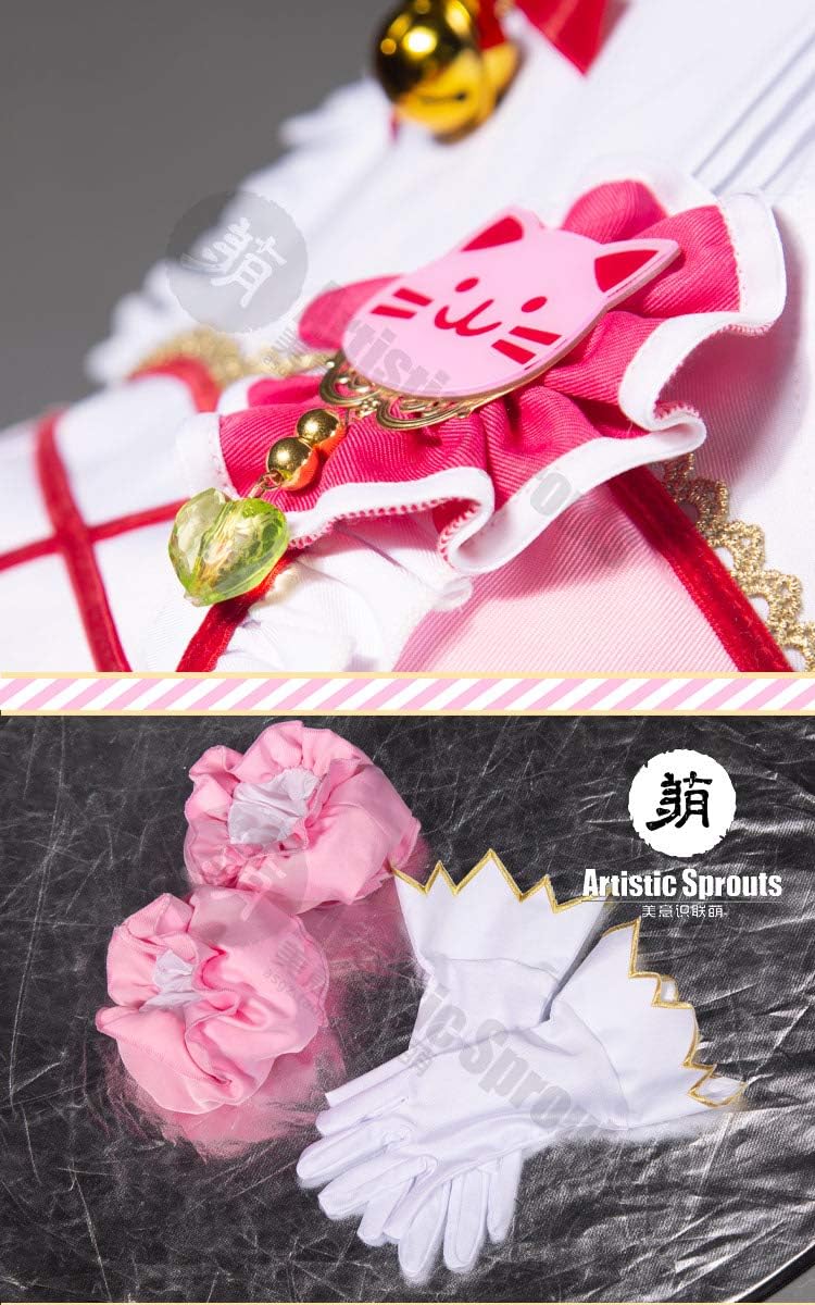 【値下げ】ラブライブ！ 小泉花陽 コスプレ衣装 キャットツインテール編 ラブライブ！ スクフェス AC キャットツインテール 小泉花陽