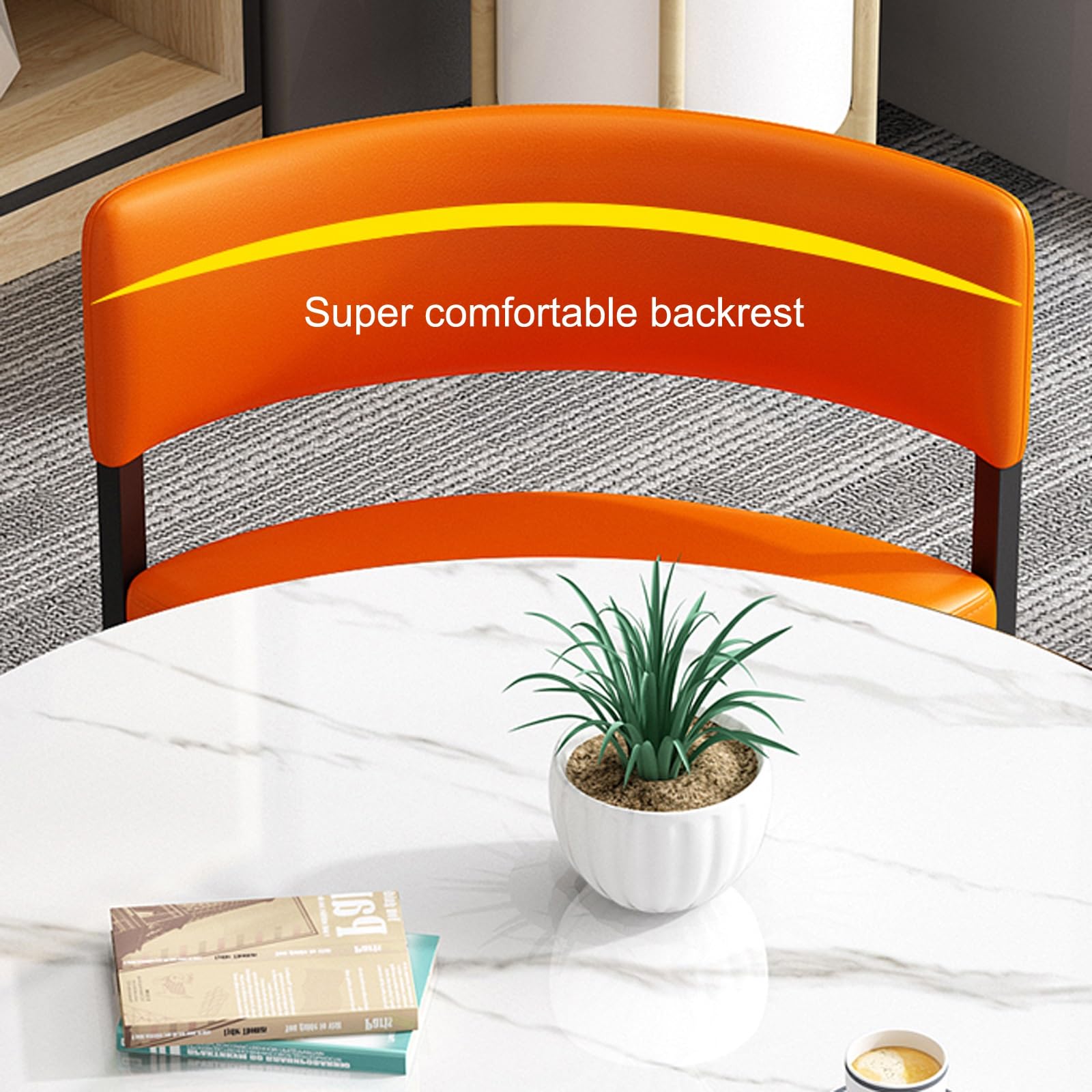 Set da tavolo rotondo per reception, colore G, per ufficio, club, ristorante, bar, hotel, balcone, tè, caffè, dessert e negoziazione area ricreativa
