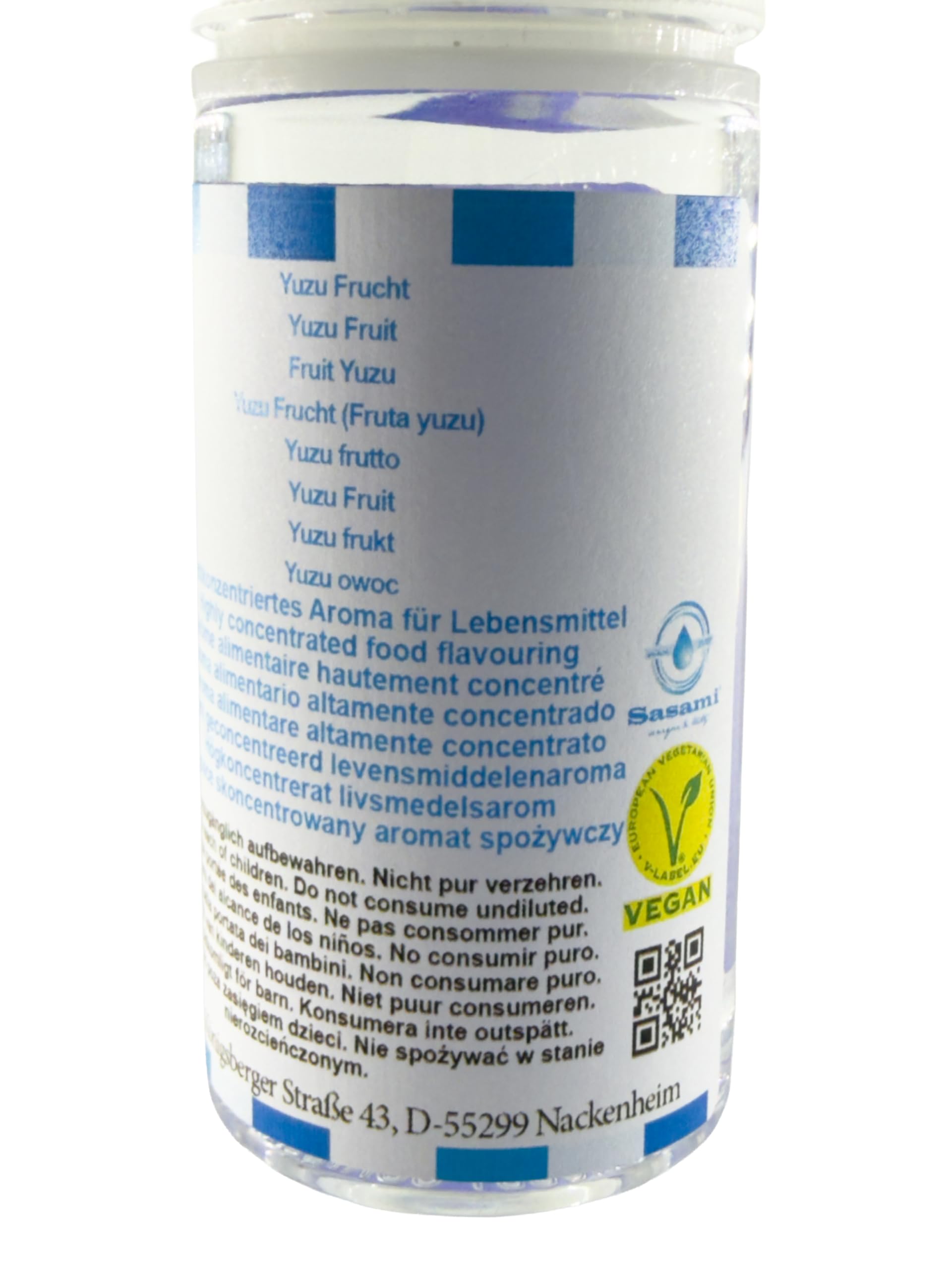 Yuzu owoc aromat koncentrat – Wegański – Sasami – 10ml