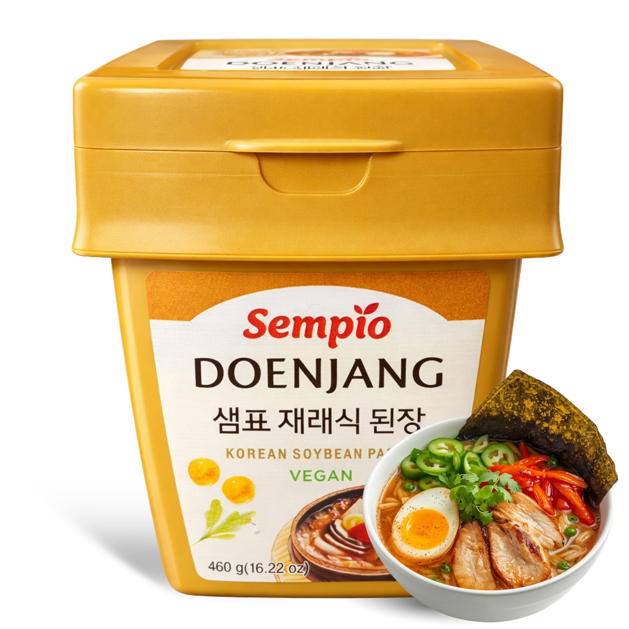 Doenjang Pasta de Soja Vegana Coreana 460g Ligeramente Picante
