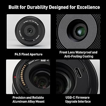 Amazon.co.jp: VILTROX 28mm F4.5 Z ニコン Zマウントレンズ用