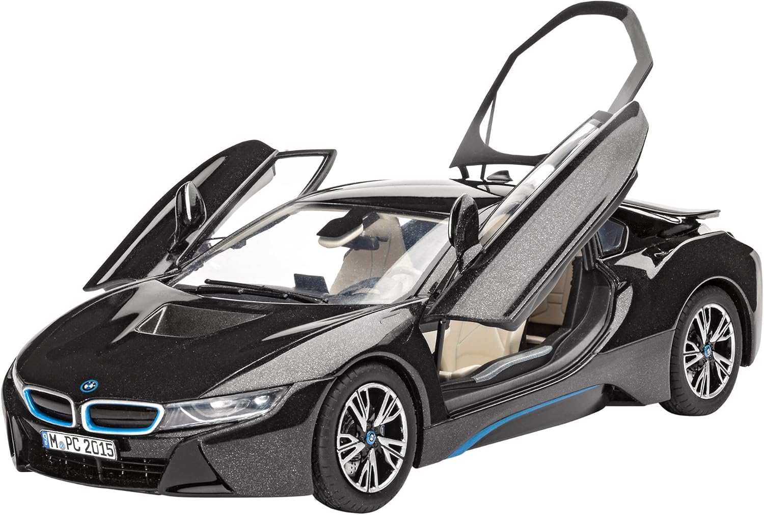Revell - 07008 - Mbmw I8 - 131 Pièces - Echelle 1/24, Le noir