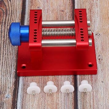 Watch Case Holder Tool, Aluminum Watch Case Opener Tool Watch Case Back Opener with Accessories for Watch Repair Watchmaker