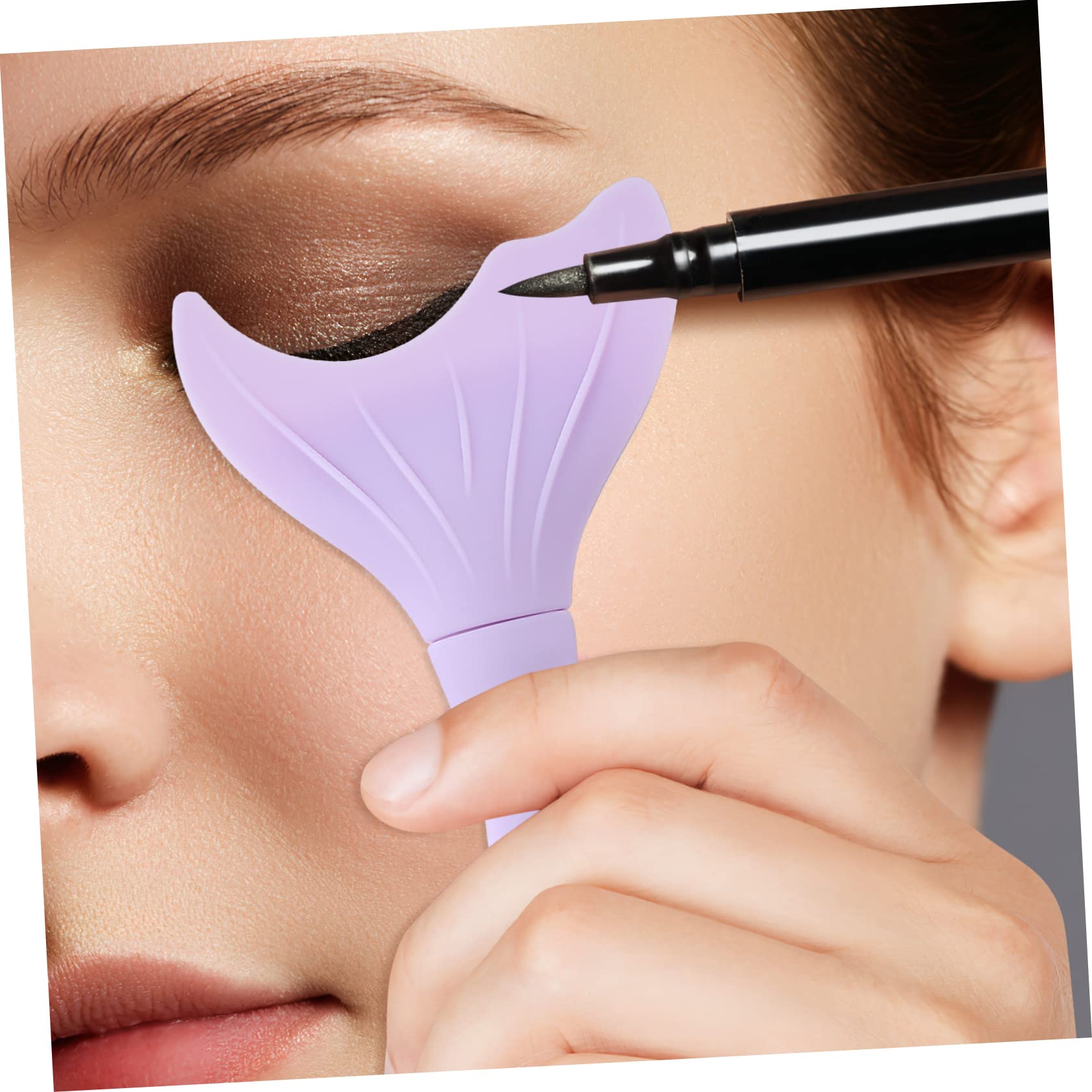 MAGICLULU Ensemble D'outils Multifonctions 3 Pièces Peigne À Cils Bouclier De Mascara Kit D'applicateur De De Mascara 3 Pièces X 3 Pièces