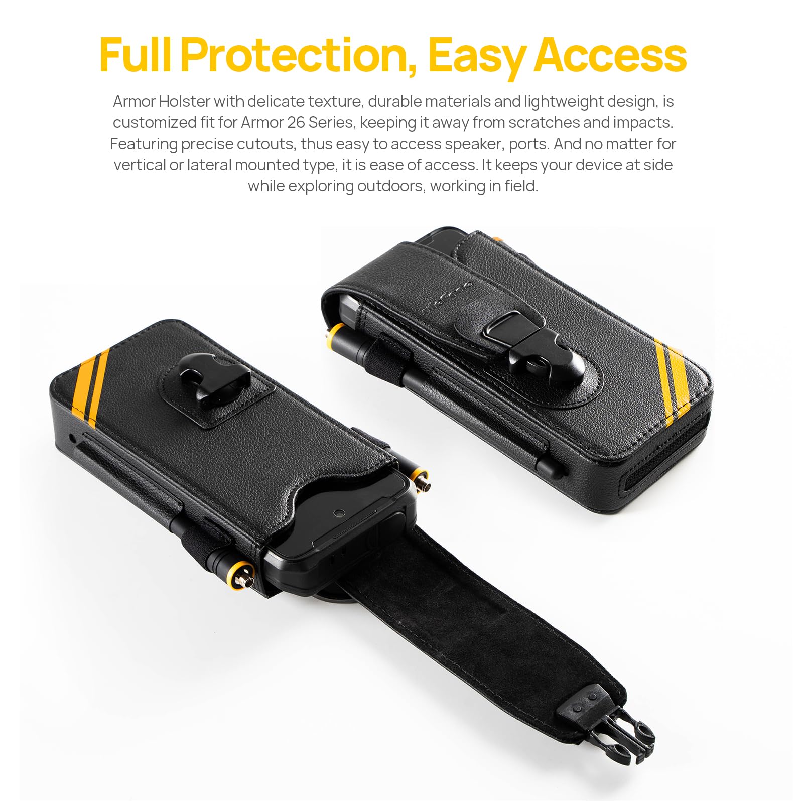 Ulefone Armor Étui, Pochette Multifonction pour Téléphone, Compatible avec la série Armor 26 Ultra