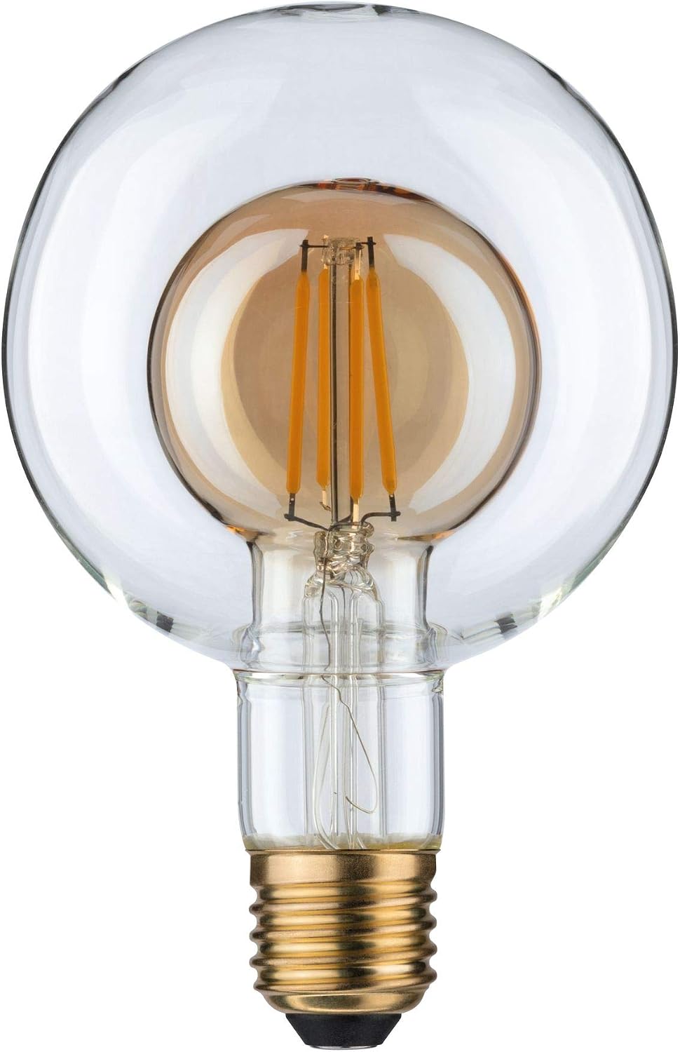 Paulmann 28769 LED lamp Inner Shape G95 Globe 4 watts dimmable lamp Gold efficient Light Warm White 2700 K E27 - Image 3