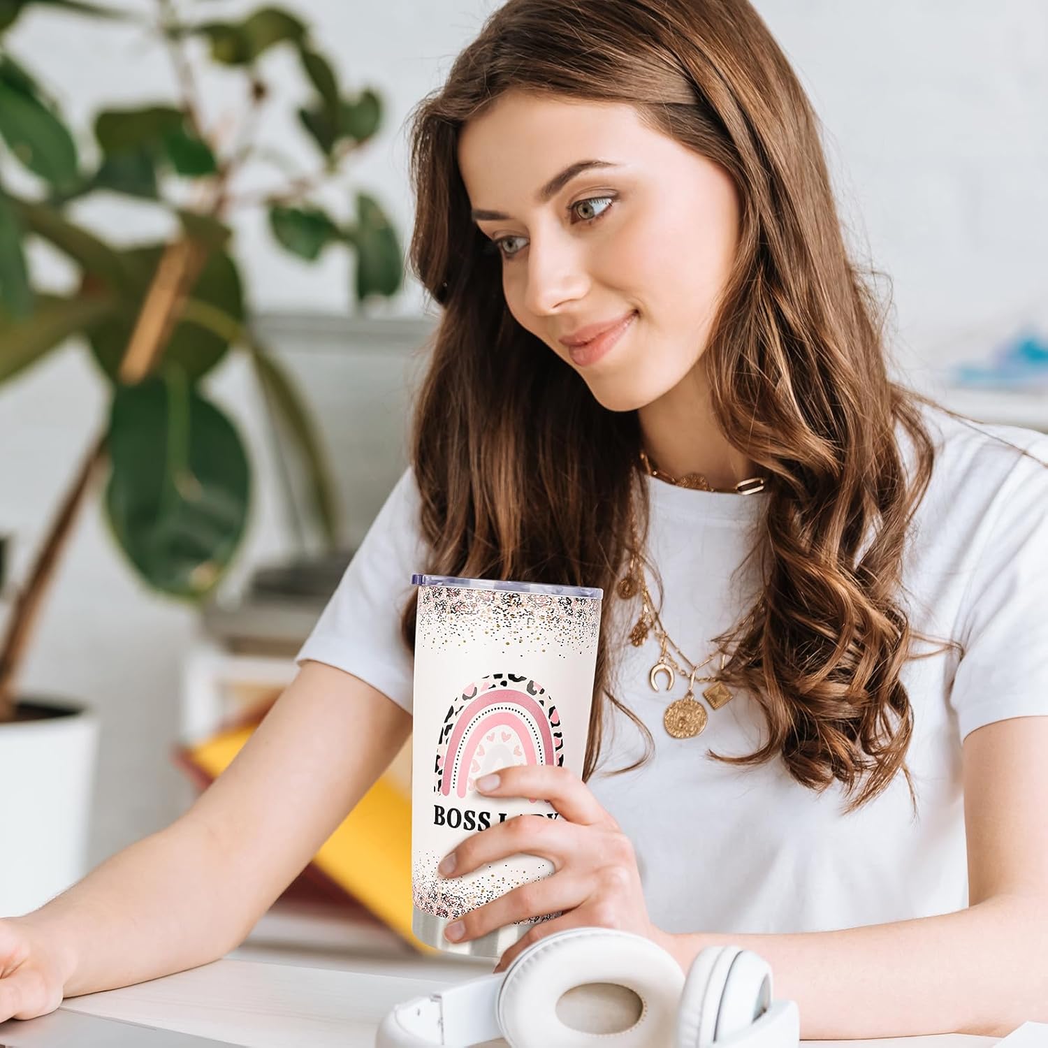 Boss Lady Gifts for Women - Bosses Day Gifts for Women - Unique Birthday Christmas Appreciation Gift for Bosses - Femal Boss Day Gift Ideas - 20 oz Stainless Steel Tumbler - Image 2