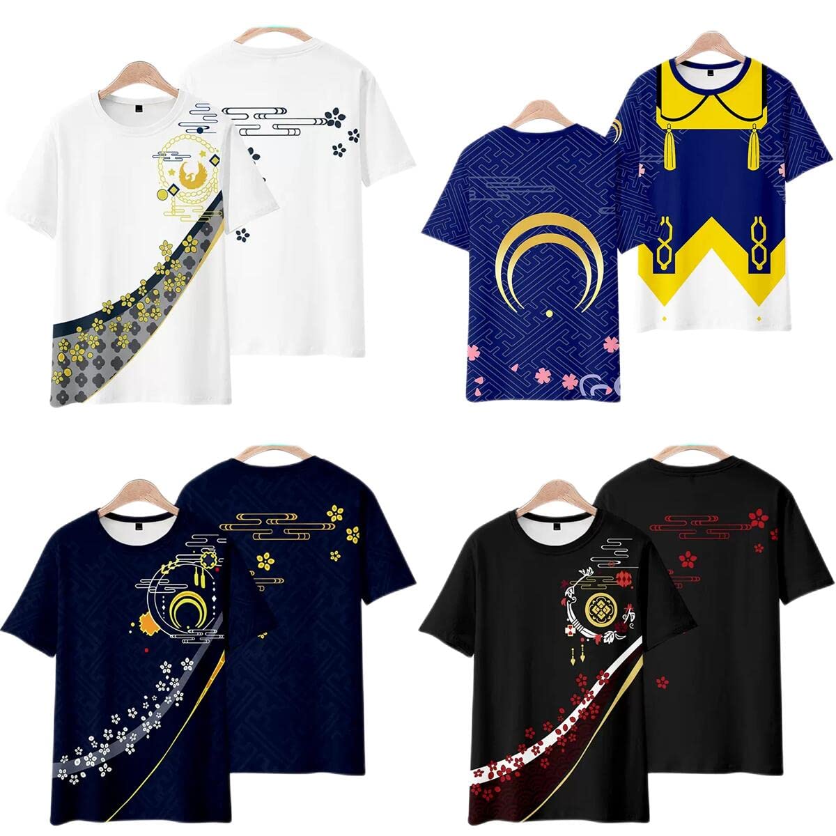 Amazon.co.jp: 刀剣乱舞 Tシャツ 半袖 加州清光 三日月宗近 山姥