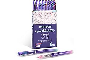 WRITEch Extra Fine Point Colored Rollerball Pens