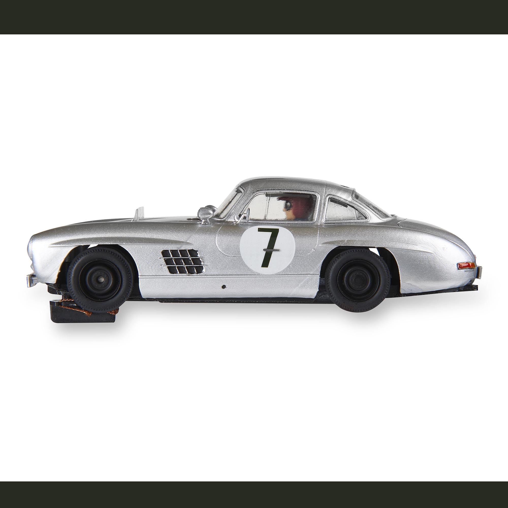 Ancien Slot Circuit Jouef – Mercedes 300 SL Cabriolet (2 Voitures) – Occasion