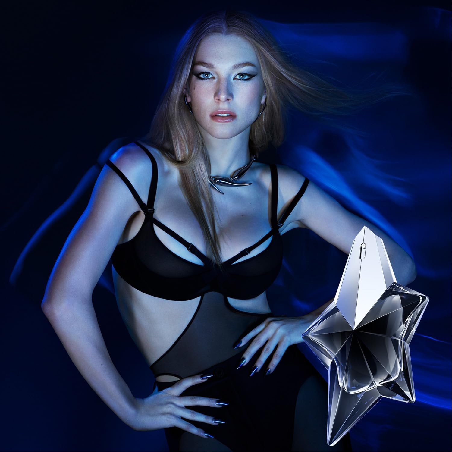 MUGLER Angel Fantasm, Eau de Parfum, Perfume de Mujer, Fragancia Gourmand Afrutada con Notas Ambarinas, Vivaz y Sensual, Recargable