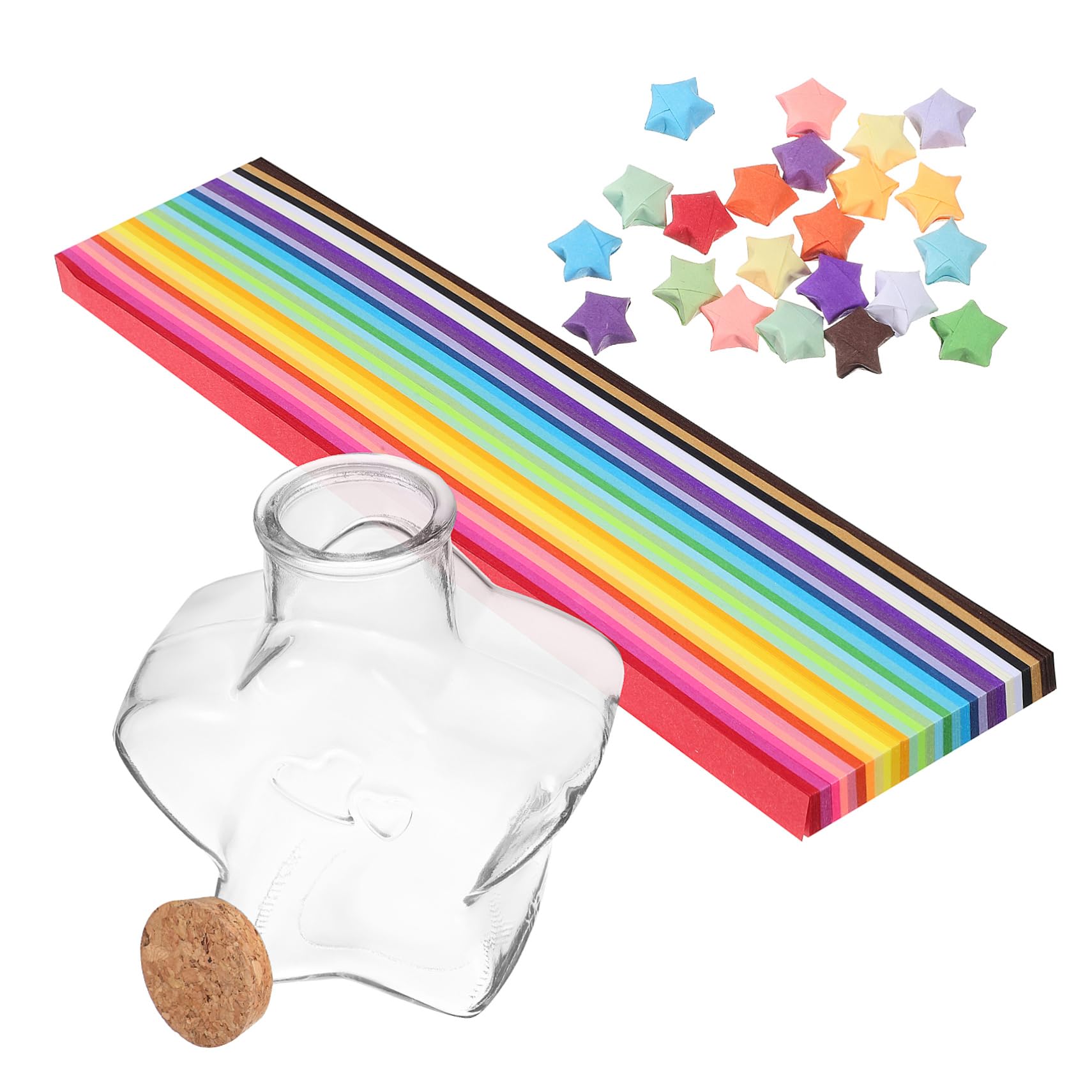 Papier origami arc-en-ciel 540 feuilles pour réussir vos décorations DIY facilement