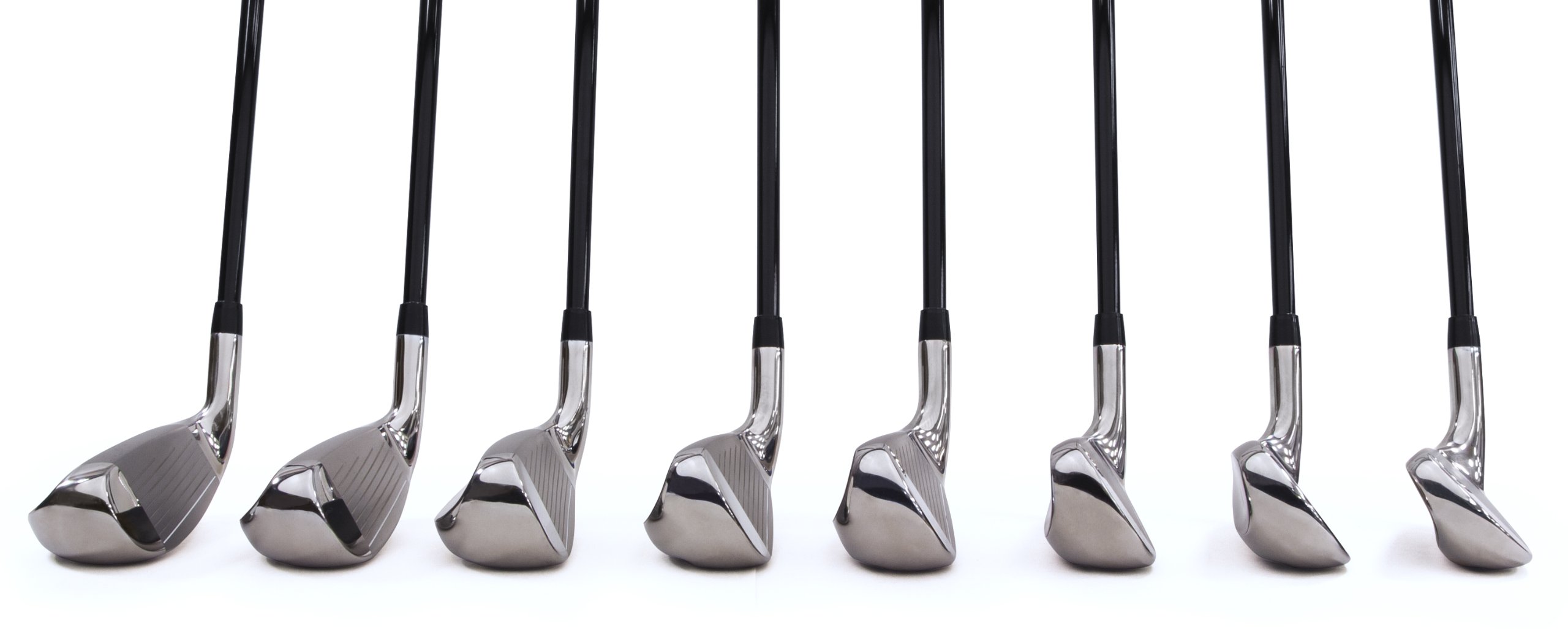 Pinemeadow Golf Men's Pre Progressive Hybrid Set (Right Hand, Graphite, Regular, 3-PW) (Set of 8)