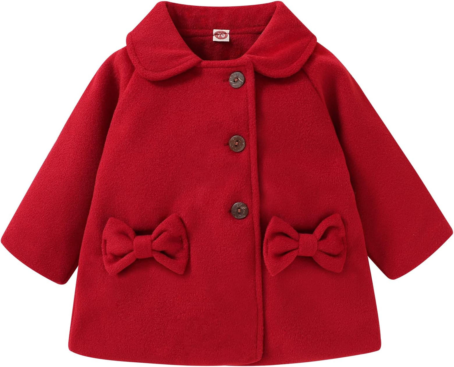 SWNONEBaby Coats Fall Winter Kid Baby Girl Cloak Button Jacket Clothes Baby Outwear Clothes