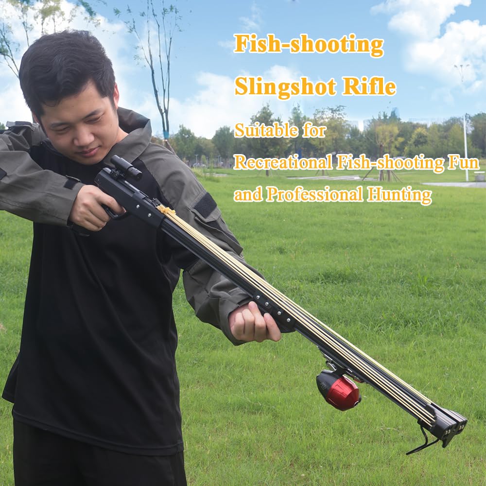 Amazon.com: SUFFUSE Fishing Slingshot, Folding Professional