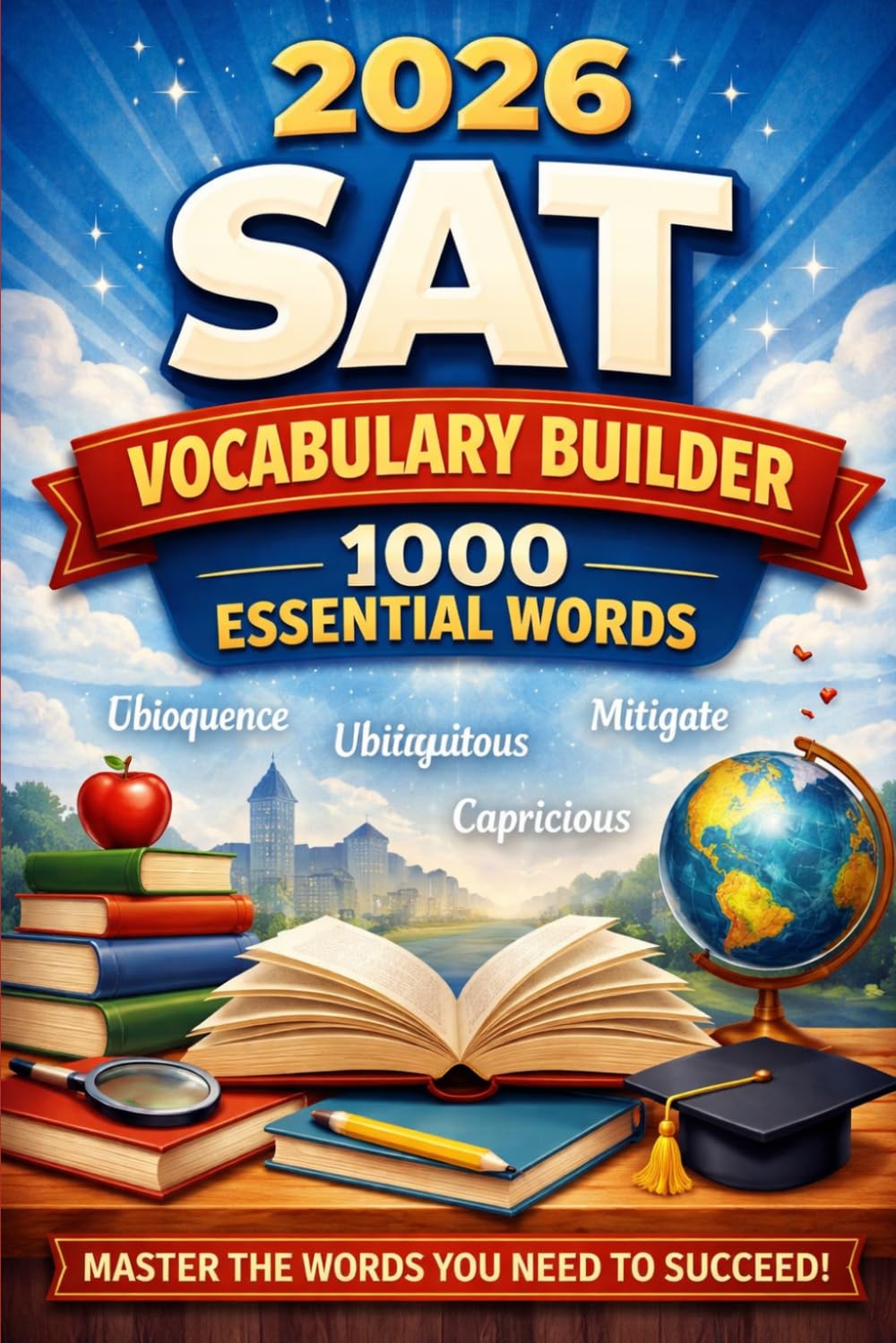 2026 SAT Vocabulary Builder 1000 essential words (Master the SAT: Complete Prep Series)