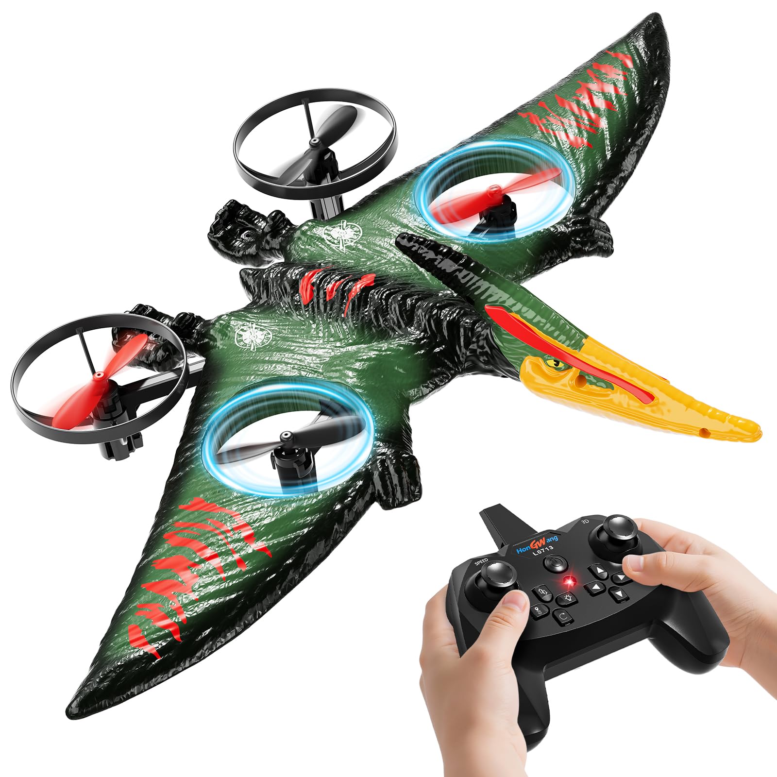Dinosaur RC Airplane - Kids Foam Pterosaur Drone -9 Dinosaur RC Airplane - Kids Foam Pterosaur Drone -9