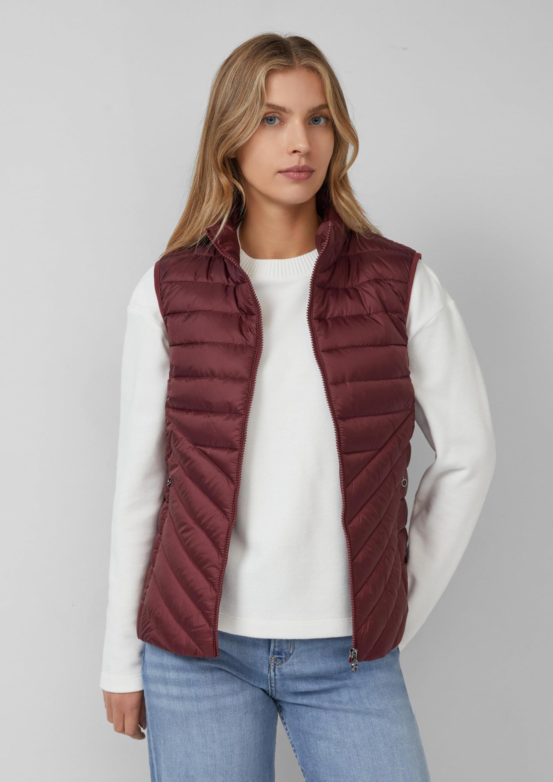 s.Oliver 2166576 Chaleco acolchado Mujer (Pack de 1)