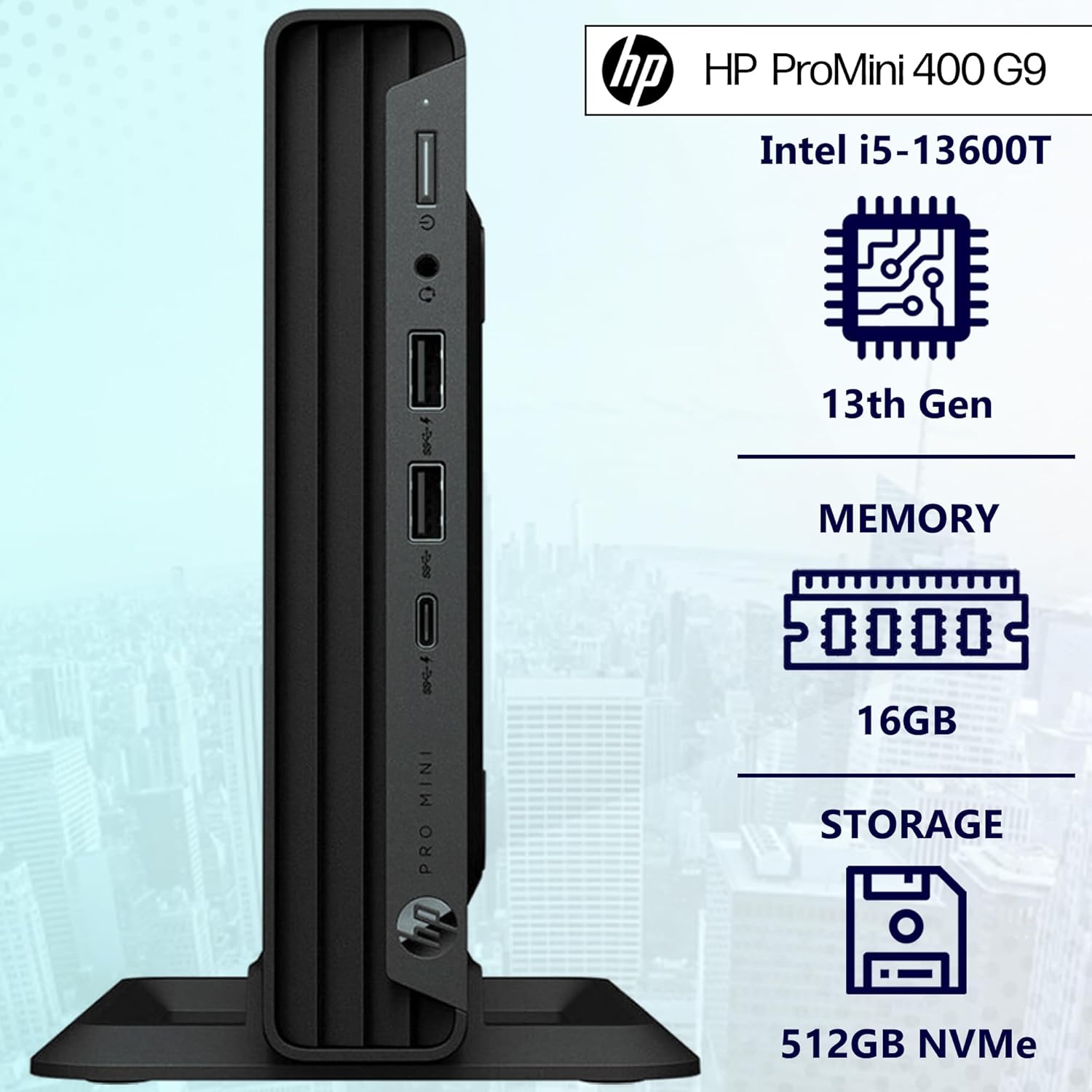 HP ProDesk 400 G6 Mini - Intel Hexa Core i5-10500T, Comoros | Ubuy