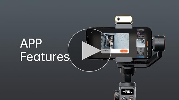 hohem iSteady M6 Gimbal Stabilizer for Smartphone, 3-Axis Cell