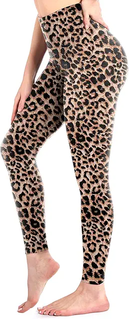 Women's High Waist Yoga Leggings - Soft Stretch Gym Pants