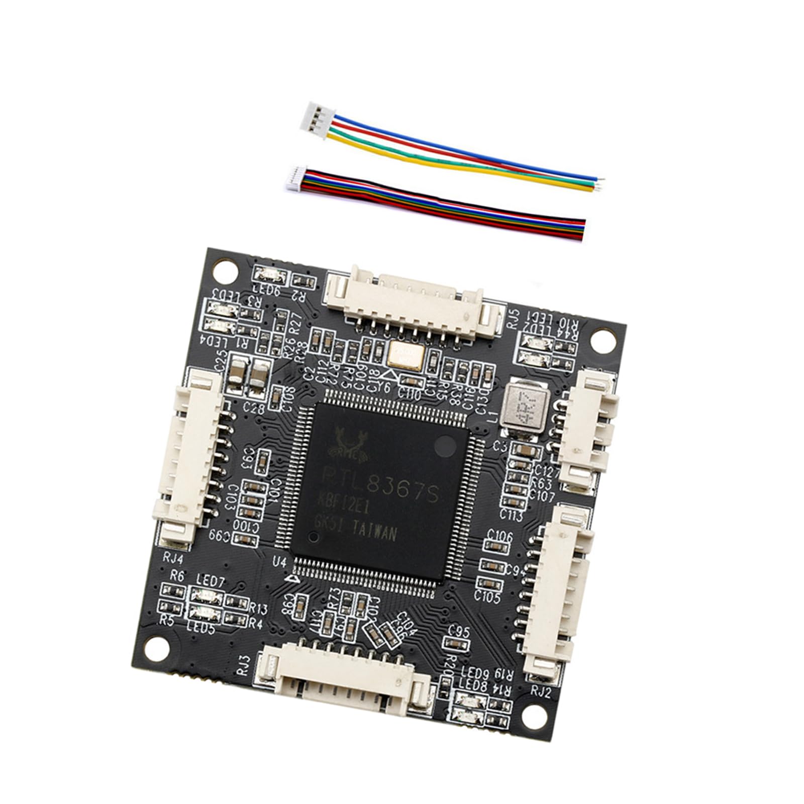 Modulo miniatura dei PWB degli commutatori di rete del porto 10/100/1000Mbps 4 per i sistemi embedded ed i commutatori di Gigabit Ethernet di espansione