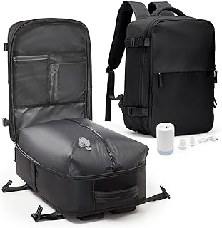 Vacuum Backpack Travel Bag With Pump,Travel Backpack for Women Men Ryana...