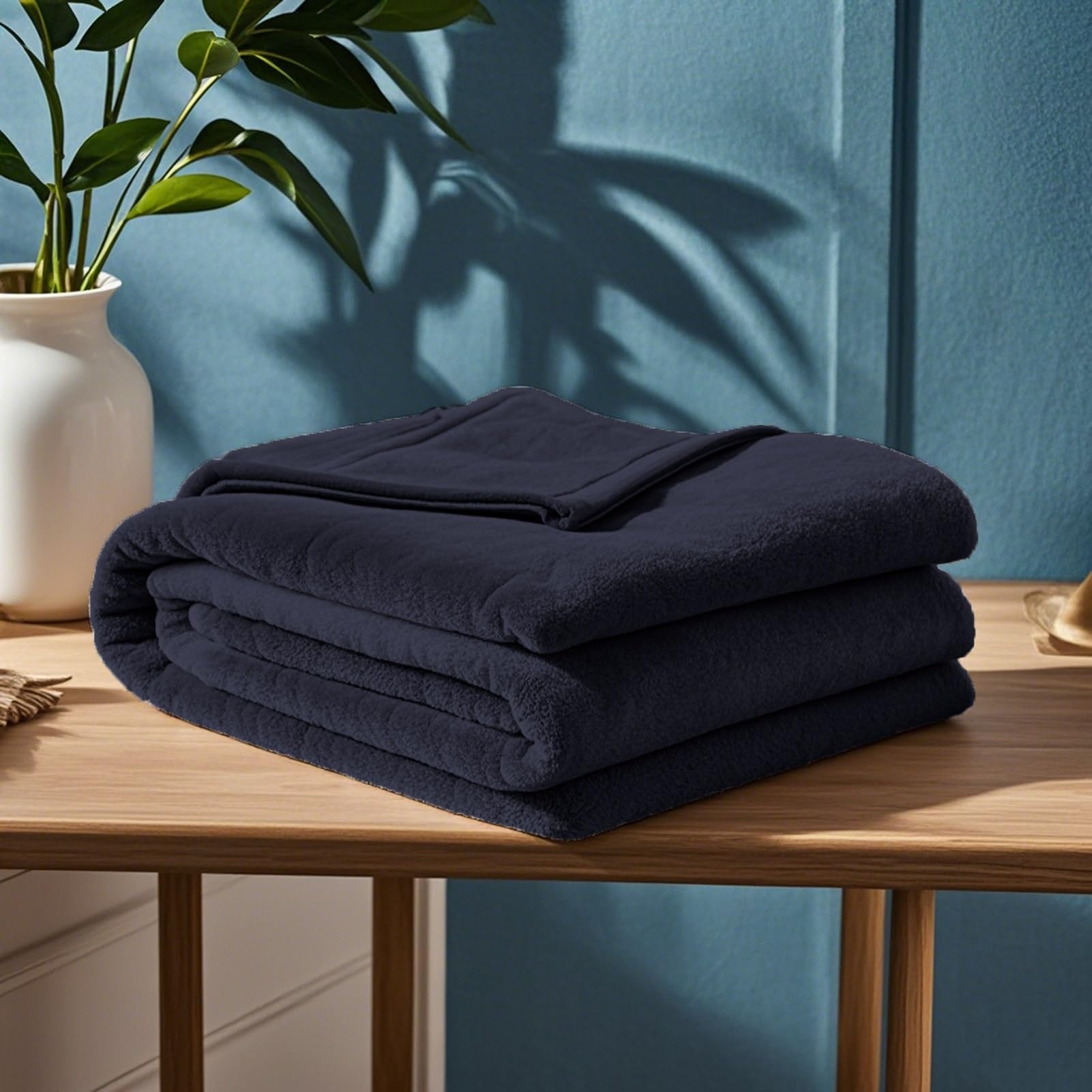 Manta de Franela 200 x 300 cm Suave y Delicada Cálida Manta Sofa Poliéster para Sofá Cama Viaje, Gris Oscuro